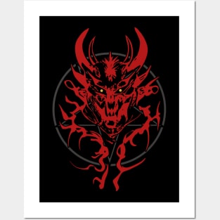 Satan Posters and Art